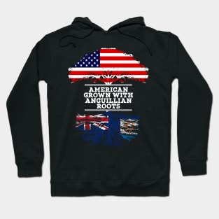 American Grown With Anguillian Roots - Gift for Anguillian From Anguilla Hoodie